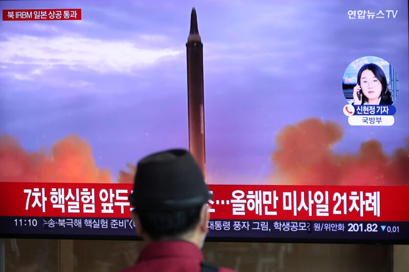 North Korea Fires Missile Over Japan in Long-Range Test